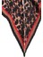 13485-1 Leopar Desenli Pliseli Bandana / Fular 5