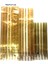 Opp Kare Taban Körüklü Torba Gold Çizgili 10X31X7 cm 25 Adet 2