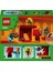 LEGO Minecraft Nether Lav Savaşı 21266 – Çocuklar Için Alex Figürü, Yaratıklar, Wither Skeleton, Kılıç ve Döndürülen Blaze Içeren Yapım Seti, 6 Yaş ve Üzeri Kız ve Erkekler Için Doğum Günü Hediyesi 4