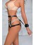 Mulvxjrt JRT02 Şık Deri Kelepçeli Popo Saran Harness Takım - 1028 (Mulvix) 2