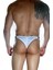 Mulvxbrf BRF02 Erkek Beyaz Arkası Büzgülü Brazillian Slip (Mulvix) 1