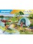 Family Fun 71425 Çadır, Kamp, Kano ve Kamp Ateşi ile Çadır Alanında Heyecan Verici Doğa Macerası, Açık Havada Ortak Tatil, 4 Yaşından Büyük Çocuklar Için Oyuncak 4