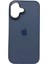 Apple iPhone 16 Uyumlu Metalik Gri Pastel Esnek Silikon Kılıf 1