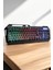 Q Klavye Rgb Işıklı Klavye ve Mouse Seti Kablolu 4