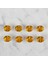 Loren Crafts Hardal Sarısı 8 Li Düğme - 242 4