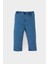 Erkek Bebek Düz Paça Beli Lastikli Basic Düz Jean Pantolon B6733A525SP 3