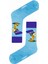 7'li Art Socks-3 Desenli Renkli Soket Çorap Kutusu 3