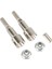 Rc Aksesuarları, 2 Adet Metal Arka Tekerlek Aks Kupası Hbx 16889 16889A 16890 16890A SG1601 SG1602 1/16 Rc Araba Yükseltme Parçaları, Gümüş (Yurt Dışından) 1