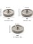 Uzaktan Kumandalı Araba Aksesuarları, Rc Araba Yükseltme Spur Gear 51004 TT01 TT01D TT01E 1/10 Parçalar 55T, Gümüş (Yurt Dışından) 3