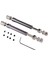 Rc Aksesuarları, 2 Adet Metal Cvd Tahrik Mili 110-160MM 1/10 Rc Kaya Tırmanıcısı Eksenel SCX10 90046 Trx4, Titanyum, Titanyum (Yurt Dışından) 1