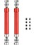 Rc Aksesuarları, 2 Adet Metal Cvd Tahrik Mili 110-160MM 1/10 Rc Kaya Tırmanıcısı Eksenel SCX10 90046 Trx4, Kırmızı, Kırmızı (Yurt Dışından) 1