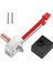 Isıtma Bloğu Kiti, S1 Spirit Isıtma Bloğu Kiti Hotend 24V 40W -3 -10 Akıllı Pro 3D Yazıcı Sprite Ekstruder C, Gümüş ve Kırmızı (Yurt Dışından) 1