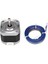 Adım Motoru, NEMA17 42 Adım Dc Motor 1.8 Derece 12V Yazıcı 3D ve Cnc İçinÇizgili, Gümüş ve Siyah (Yurt Dışından) 1