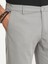 Gri Dokuma Slim Fit Casual Pantolon 3