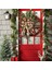 Noel Kış Çelenk Kapı Kolye Çiftlik Evi Taşıma Tekerleği Noel Süs Çelenk Noel Çam Kozalağı Çelenk (40 Cm) (Yurt Dışından) 4