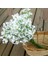 12 Saplı Yapay Beyaz Gypsophila Ipek Çiçek Demet Bebeğin Nefesi (Yurt Dışından) 2