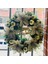 Dekoratif Noel Çelenk Ön Kapı Asılı Noel Çelenk Altın Çelenk Otel Alışveriş Merkezi Ev Dekorasyonu (40 Cm) (Yurt Dışından) 5