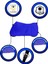 Rks Dark Blue 125 Motosiklet Brandası Su Geçirmez Branda Mavi Branda Motor Branda 5
