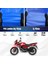 Bajaj Dıscover 150 S Motosiklet Brandası Su Geçirmez Branda Mavi Branda Motor Branda 1