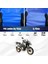 Qj SRT700 x Motosiklet Brandası Su Geçirmez Branda Mavi Branda Motor Branda 1