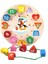 Bebek Ahşap Bulmacalar Montessori Oyuncakları 1 2 Yaş Yürümeye Başlayan Çocuk Oyuncakları El Tutma Tahtası Alfabe Sayı Biliş Öğrenme Eğitici Oyuncaklar (Yurt Dışından) 3