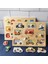 Bebek Ahşap Bulmacalar Montessori Oyuncakları 1 2 Yaş Yürümeye Başlayan Çocuk Oyuncakları El Tutma Tahtası Alfabe Sayı Biliş Öğrenme Eğitici Oyuncaklar (Yurt Dışından) 4