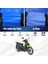 Rks Snıper 50 Motosiklet Brandası Su Geçirmez Branda Mavi Branda Motor Branda 1