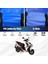 Rmg Moto Gusto Fantasy 125 Motosiklet Brandası Su Geçirmez Branda Mavi Branda Motor Branda 1