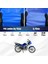 Ramzey Xf 125 10-V Motosiklet Brandası Su Geçirmez Branda Mavi Branda Motor Branda 1