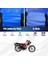Shınarı Taıpar 50 cc Motosiklet Brandası Su Geçirmez Branda Mavi Branda Motor Branda 1