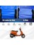 Vespa Et 4 Motosiklet Brandası Su Geçirmez Branda Mavi Branda Motor Branda 1
