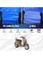 Vespa Prımavera 150 Tourıng Motosiklet Brandası Su Geçirmez Branda Mavi Branda Motor Branda 1