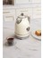 FR-KT05 Vintheat 1,7l Isı Göstergeli Retro Krem Kettle Kablosuz Su Isıtıcısı 4