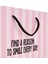 Find A Reason To Smile Every Day Dikey Karton Çanta - Pembe - 38x25 cm 3