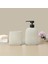 Bath Mithra 2'li Banyo Sıvı Sabunluk Seti - Gri 1