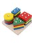 Bebek Ahşap Bulmacalar Montessori Oyuncakları 1 2 Yaş Yürümeye Başlayan Çocuk Oyuncakları El Tutma Tahtası Alfabe Sayı Biliş Öğrenme Eğitici Oyuncaklar (Yurt Dışından) 1