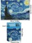 Puzzle-Yıldızlı Gece Vincent Van Gogh Yapboz Bulmacaları 1000 Parçalı Yetişkinler ve Çocuklar Için Yapbozlar, Yıldızlı Gece KARE-1000 Parça (Yurt Dışından) 3