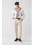 Erkek Bej Chino Pantolon Yanı Lastikli Yumuşak Tuşeli Slim Fit A32y3002 2