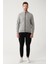 Erkek Gri Sweatshirt Soft Touch Dik Yaka Regular Fit A32y1203 5