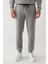 Erkek Antrasit Soft Touch Beli Lastikli Baskılı Elastan Regular Fit Eşofman Altı A42Y3417 2