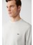 Erkek Gri Interlok Kumaş Bisiklet Yaka Sweatshirt A31y1201 2