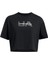1386846 Ua W Boxy Crop Branded Kadın T-Shirt 3