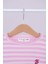 Uzun Kollu T-Shirt / Pembe Çizgili 5