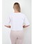 Önü Dikişli Yuvarlak Yaka Kısa Kol Modal Bluz 5