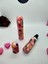 Mini Seyahat Parfüm Dolumlu Atomizer, Taşınabilir Parfüm Sprey Şişesi (Çilek Desenli) 5 Ml 5