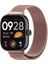 Xiaomi Mi Band 8 Pro Uyumlu Hasır Milano Metal Kordon 2