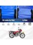 Lifan LF125-5 Motosiklet Brandası Su Geçirmez Branda Mavi Branda Motor Branda 1