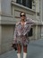 Alyana Gömlek Yaka Mini Elbise 9563 4