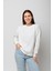 Bisklet Yaka Sade Unisex Sweatshirt Erkek Kadın Uzun Kol Swaetshirt 4