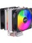 Freezer X94 2025 Edition 2x9cm FRGB Led Fanlı, 48CFM - 110W TDP, 2x Isı Borusu, LGA1700 - AM5 Uyumlu, Direct Contact İşlemci Soğutucu (DKCCX94BL) 3